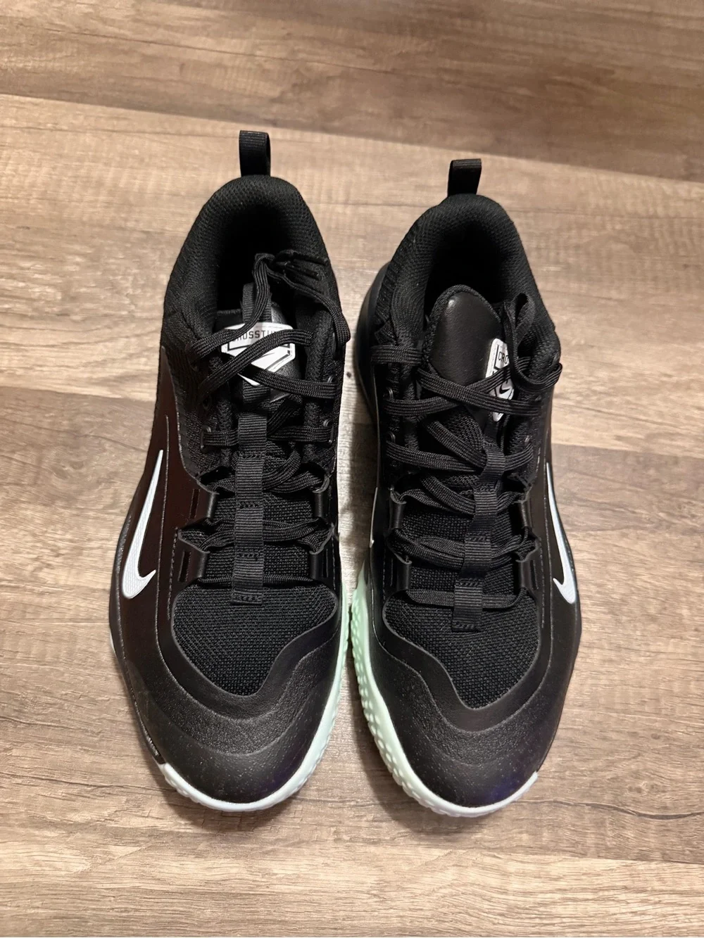 Nike Black Baseball Turf Shoes
